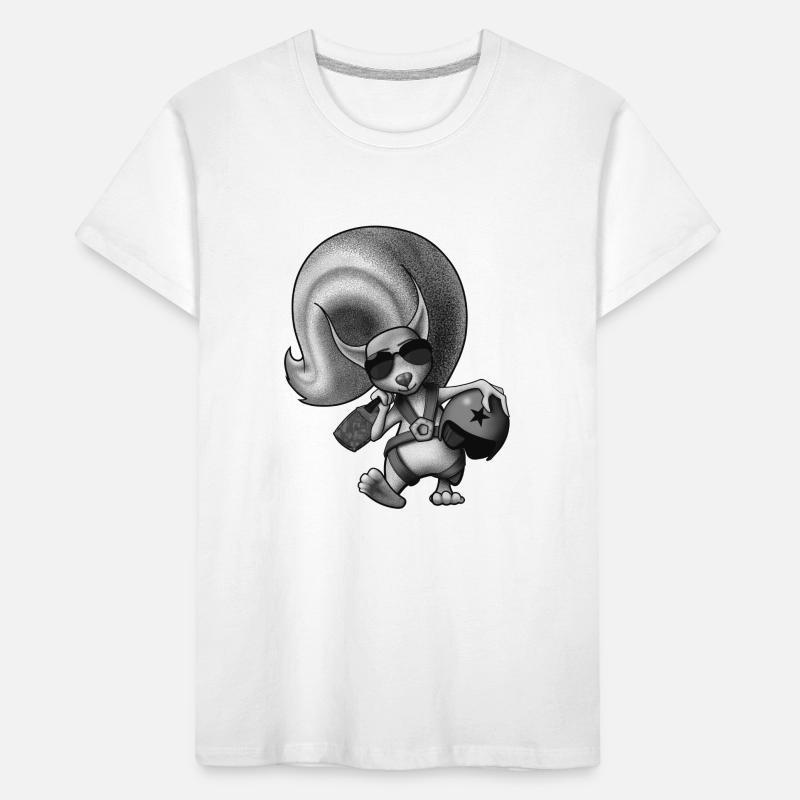 Squirrel Pilot Kinder Premium Bio T-Shirt
