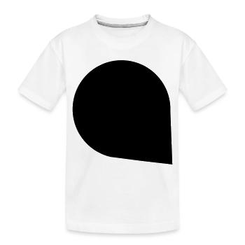 Blase 1c - Kinder Premium Bio T-Shirt - Weiß - Vorne
