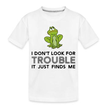Humour - T-shirt bio Premium Enfant - blanc - Devant