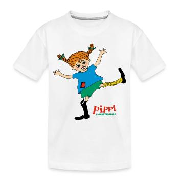 Fifi Brindacier Fifi Danse Comme Elle Aime - T-shirt bio Premium Enfant - blanc - Devant