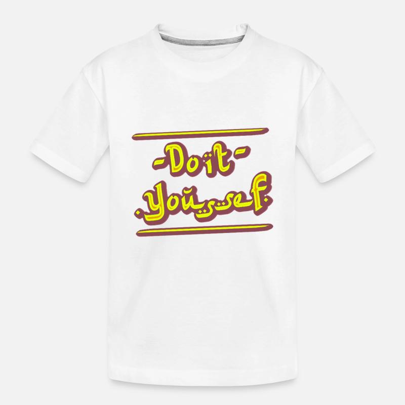 DO IT YOUSSEF ! (DIY) - T-shirt bio Premium Enfant - blanc