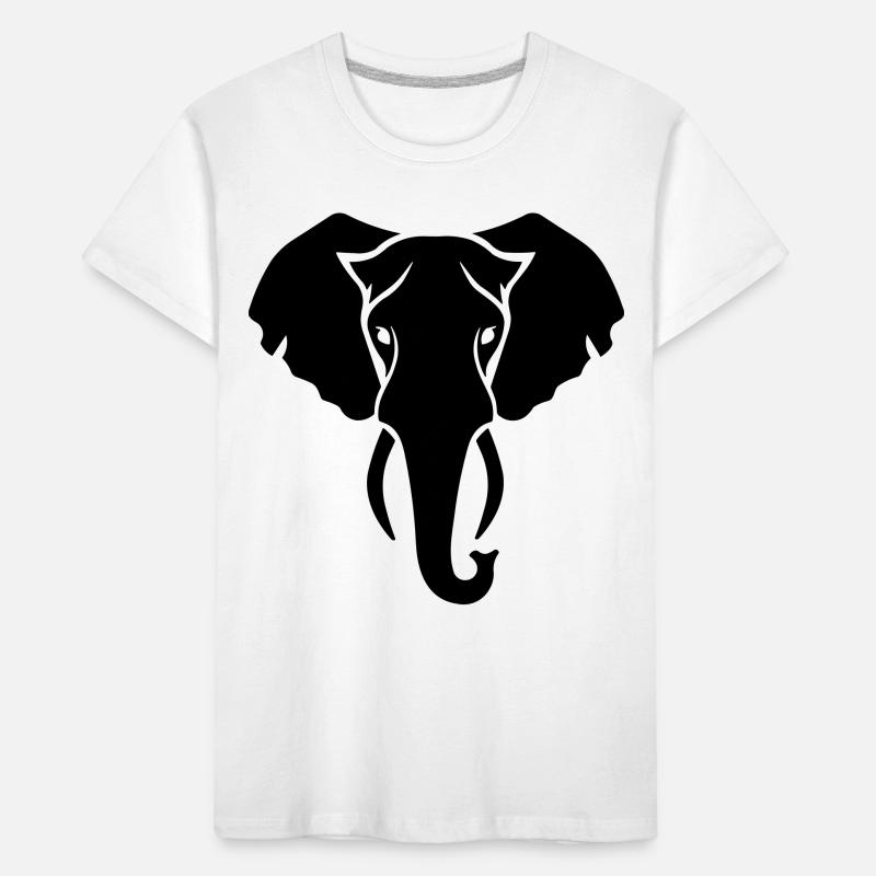 Elefant Kinder Premium Bio T-Shirt