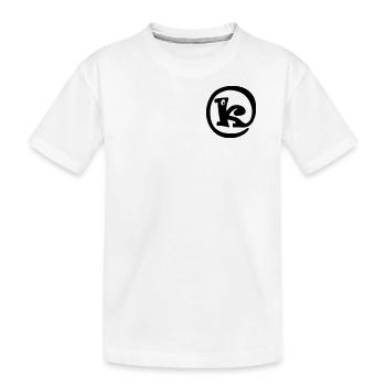 Proboscis K - Kids' Premium Organic T-Shirt - white - Front