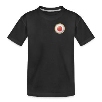 Japan Emblem - Kinder Premium Bio T-Shirt - Schwarz - Vorne