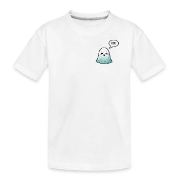 Geist - Kinder Premium Bio T-Shirt - Weiß - Vorne