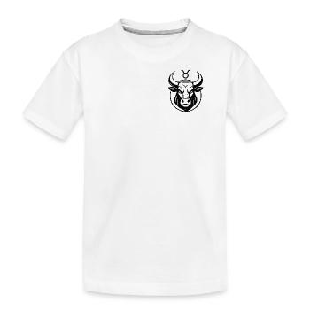 Sternzeichen Stier - Kinder Premium Bio T-Shirt - Weiß - Vorne