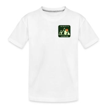 Take Me To The Mountains - Plain Version - Kids' Premium Organic T-Shirt - white - Front