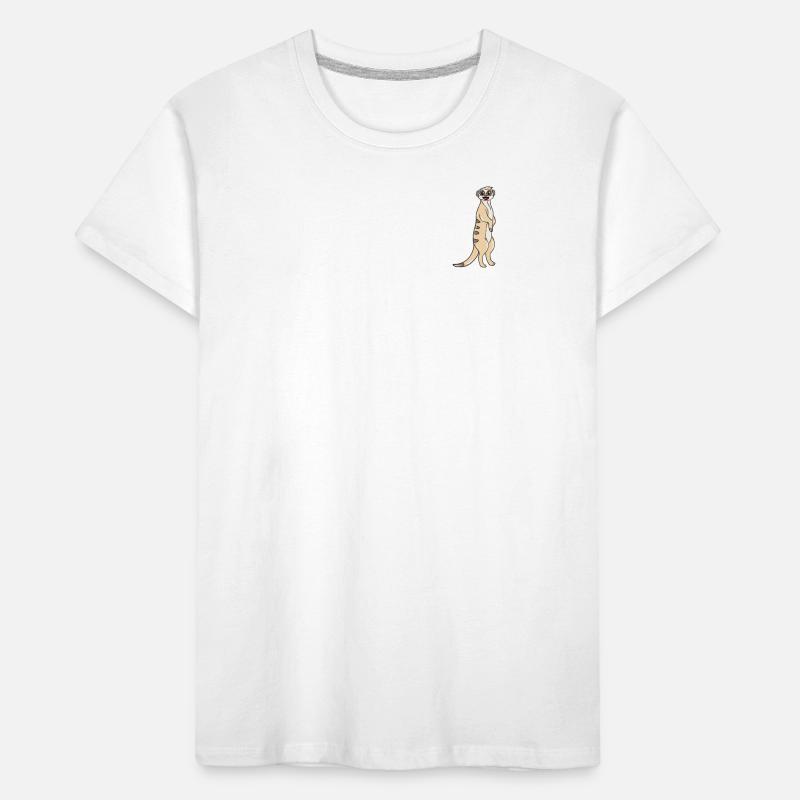 Erdmännchen Tier Kinder Premium Bio T-Shirt