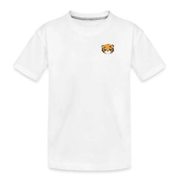 Tiger - Kinder Premium Bio T-Shirt - Weiß - Vorne