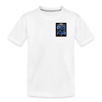Art des vagues de performance maximale - T-shirt bio Premium Enfant - blanc - Devant