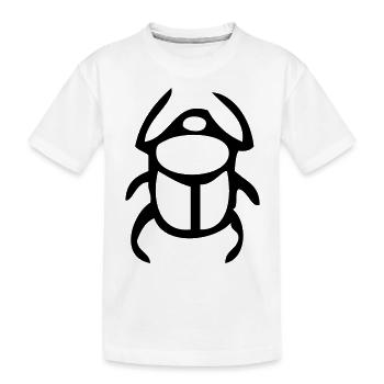 coléoptère - T-shirt bio Premium Enfant - blanc - Devant