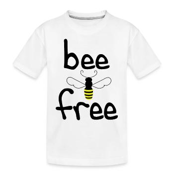 abeille - T-shirt bio Premium Enfant - blanc - Devant