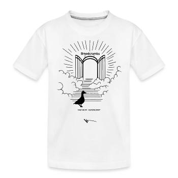 NAG NAG ON HEAVENS DOOR - Kinder Premium Bio T-Shirt - Weiß - Vorne
