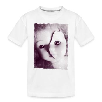 Broken Puppet - Kids' Premium Organic T-Shirt - white - Front