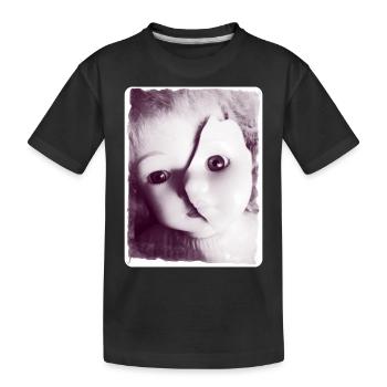 Broken Puppet - Kids' Premium Organic T-Shirt - black - Front