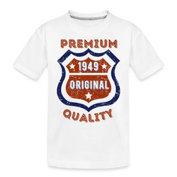 Qualité premium 1949 - T-shirt bio Premium Enfant - blanc - Devant