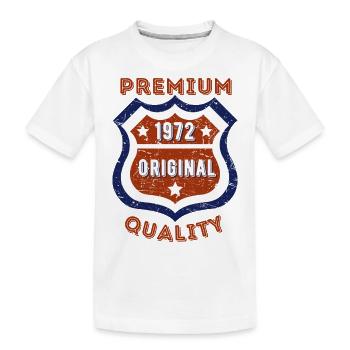 Qualité premium 1972 - T-shirt bio Premium Enfant - blanc - Devant