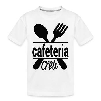 Cafeteria Worker Appreciation desing - T-shirt bio Premium Enfant - blanc - Devant