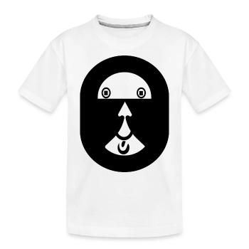 eye-catcher - Kids' Premium Organic T-Shirt - white - Front