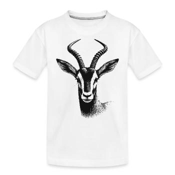 Antilope - T-shirt bio Premium Enfant - blanc - Devant