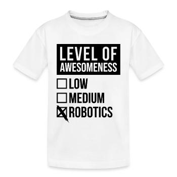 Robotique Robotique Robotique - T-shirt bio Premium Enfant - blanc - Devant