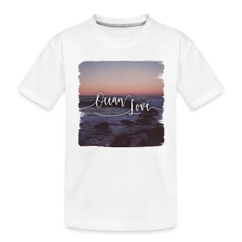 Ocean Lover - T-shirt bio Premium Enfant - blanc - Devant