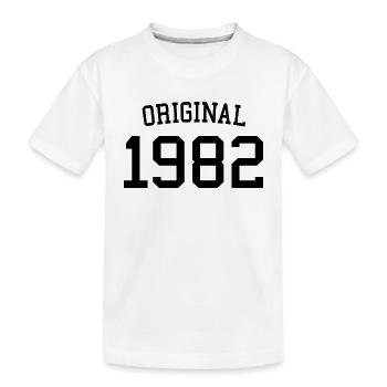 Original 1982 - 40 Years Old - 40th Birthday Gift - Kids' Premium Organic T-Shirt - white - Front