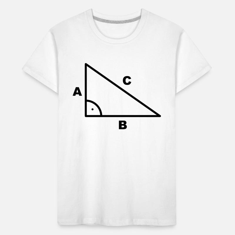 Symbole - triangle - Math à angle droit T-shirt bio Premium Enfant