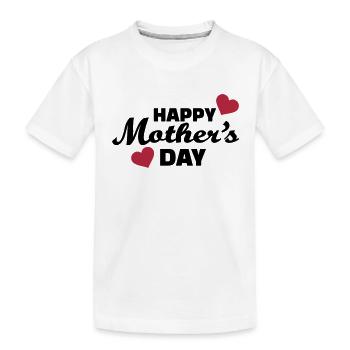 Happy Mother's Day - T-shirt bio Premium Enfant - blanc - Devant