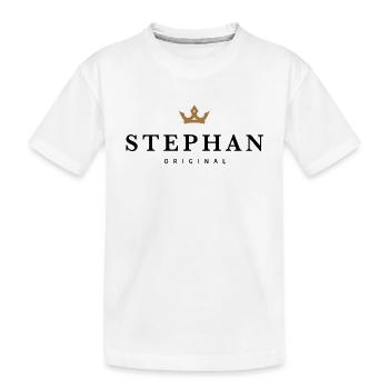 Stephan - T-shirt bio Premium Enfant - blanc - Devant