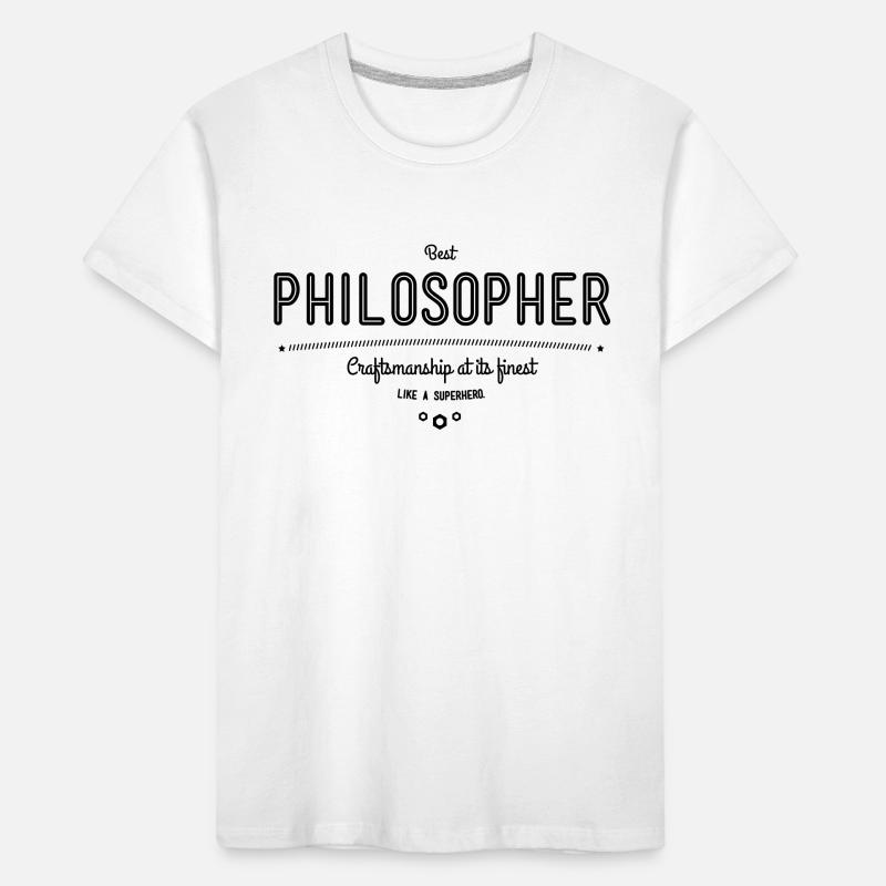 Bester Philosoph - Handwerkskunst vom Feinsten Kinder Premium Bio T-Shirt
