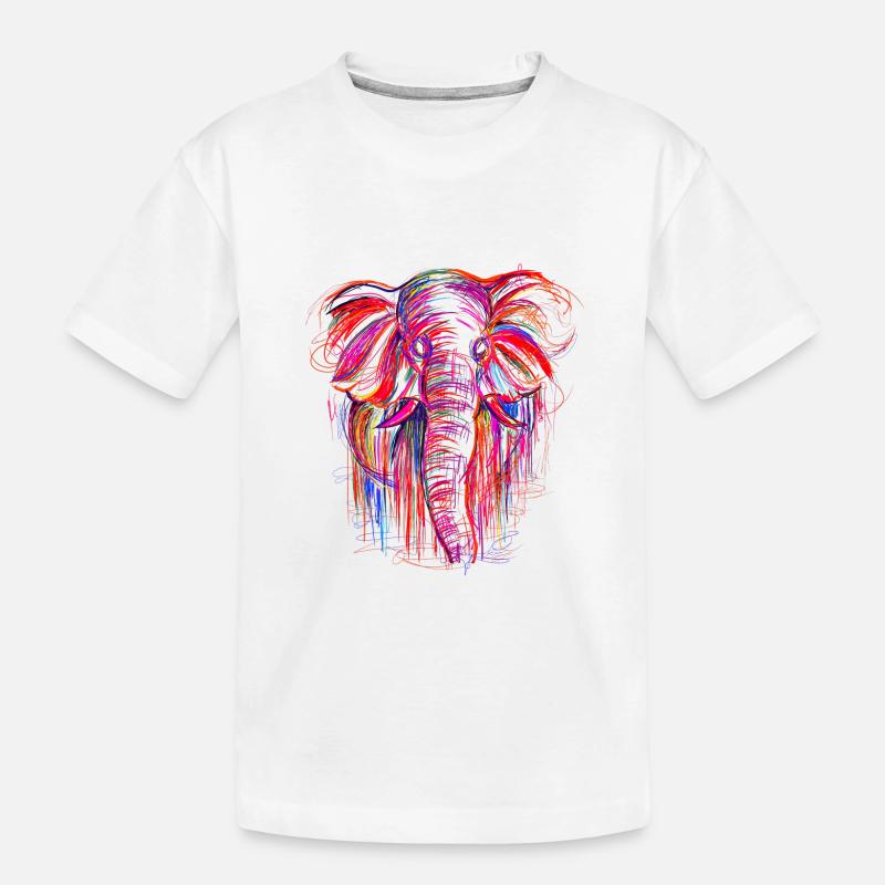 Elephant style - T-shirt bio Premium Enfant - blanc