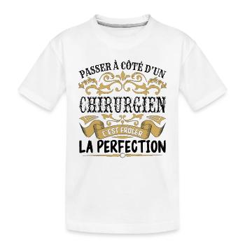 Chirurgien | le Meilleur cadeau Chirurgien - T-shirt bio Premium Enfant - blanc - Devant