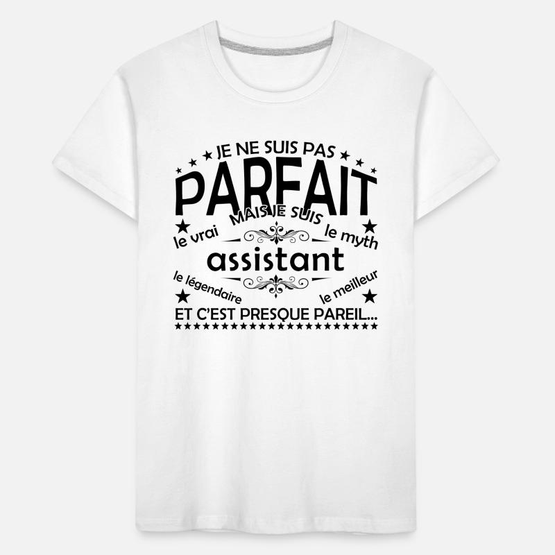 Geschenke-Assistent Assistent Der echte Assistent Kinder Premium Bio T-Shirt