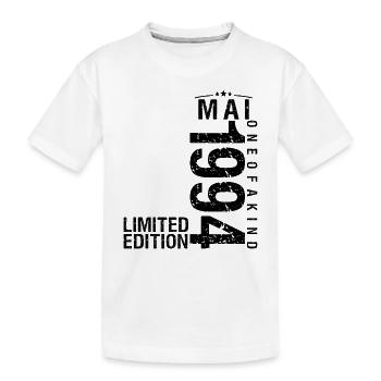 Anniversaire Mai 1994 Mai né en Mai - T-shirt bio Premium Enfant - blanc - Devant