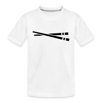 Sushi - Kinder Premium Bio T-Shirt - Weiß - Vorne