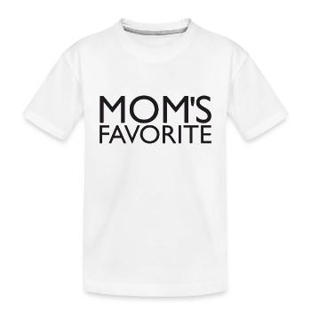 Le préféré de maman - T-shirt bio Premium Enfant - blanc - Devant