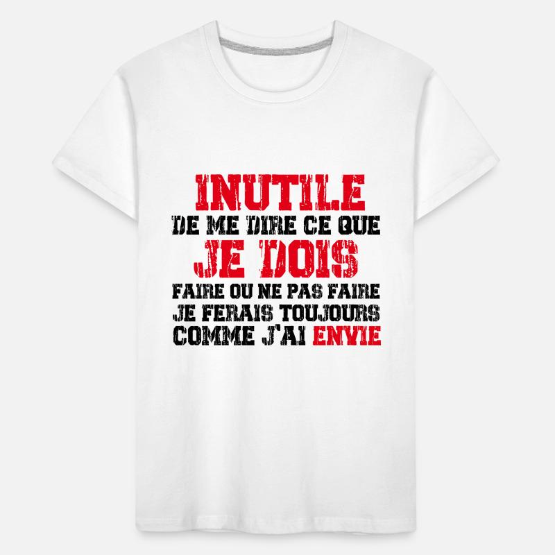 C'est Moi Qui Décide ! T-shirt bio Premium Enfant