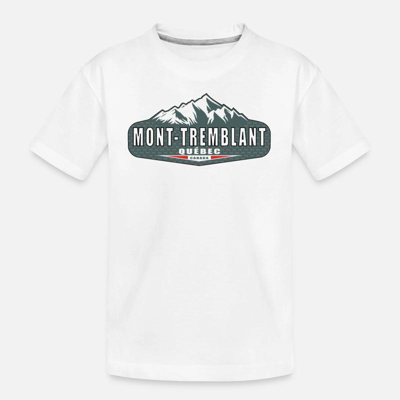 Mont-Tremblant, Québec, Kanada - Kinder Premium Bio T-Shirt - Weiß