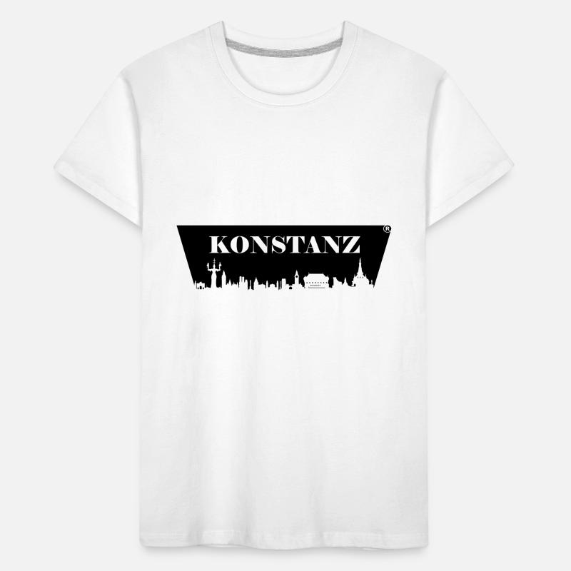 Konstanz skyline Kinder Premium Bio T-Shirt