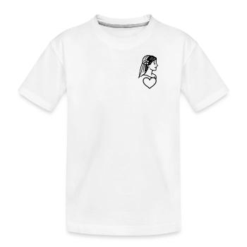 The Bride - Kids' Premium Organic T-Shirt - white - Front