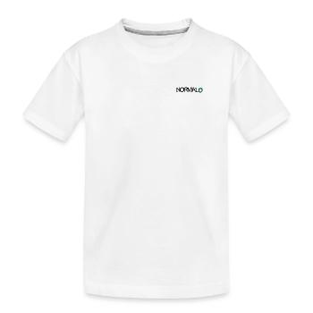 NORMAL O - Kinder Premium Bio T-Shirt - Weiß - Vorne