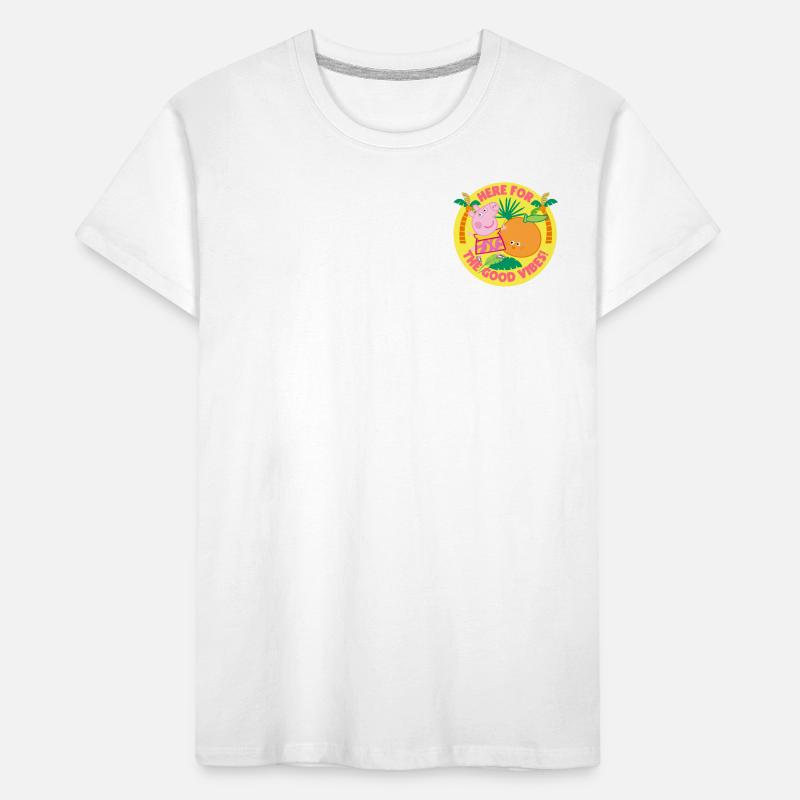Peppa Pig Vacances Tropicales T-shirt bio Premium Enfant