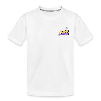 T-shirt Yes cool Logo - T-shirt bio Premium Enfant - blanc - Devant