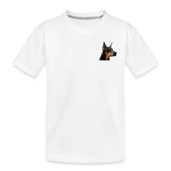 DOBERMAN - T-shirt bio Premium Enfant - blanc - Devant