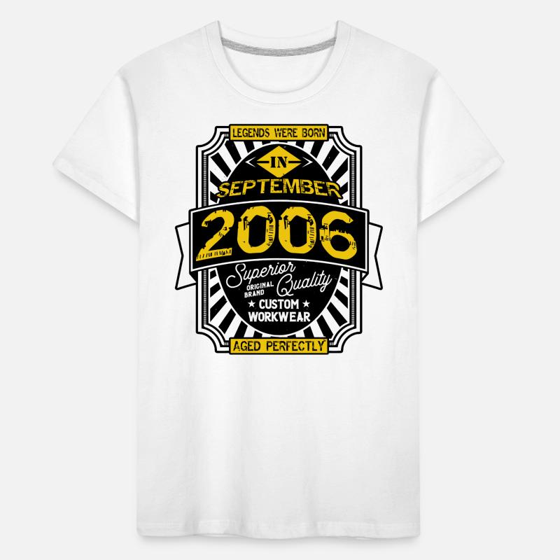 2006 SEPTEMBER Kids' Premium Organic T-Shirt