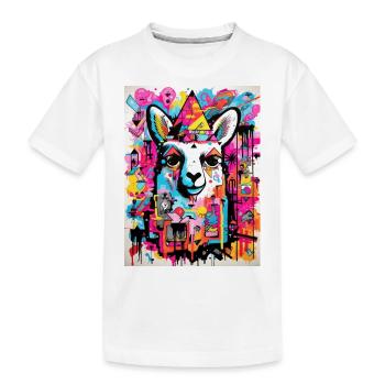 [] Kaaaarl, qui tue des gens - T-shirt bio Premium Enfant - blanc - Devant