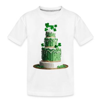 Birthday Cake / Cake / Happy Birthday / Cake - Kids' Premium Organic T-Shirt - white - Front