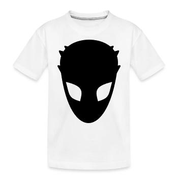 Alien - Kinder Premium Bio T-Shirt - Weiß - Vorne