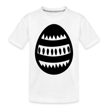 Oeuf - T-shirt bio Premium Enfant - blanc - Devant